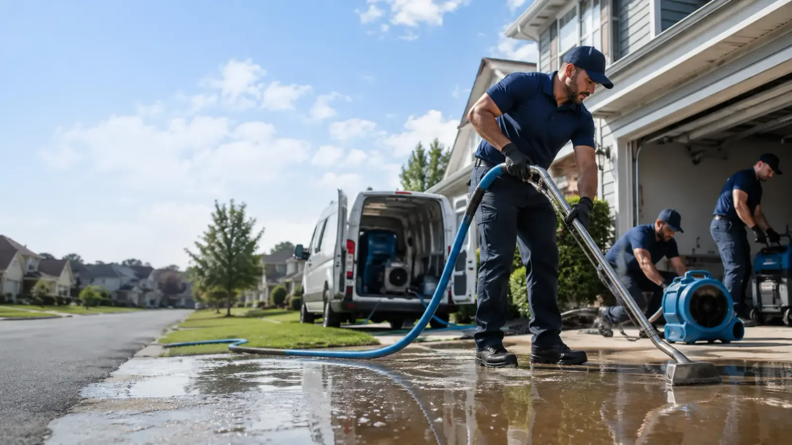 Flood Damage Restoration in Kingsley, MI